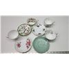 Image 3 : 4 Assorted teacups and saucers