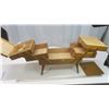 Image 2 : wooden sewing box (hinge right side fixup)