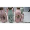 Image 3 : vintage glass milk jugs