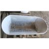 Image 2 : vintage metal water trough - 55"x24"x17"H