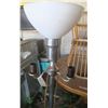 Image 2 : steel floor lamp (glass light cover) - 5.5ft tall