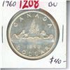 Image 1 : 1960 Canadian Silver Dollar. BU.