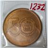 Image 1 : 1927 – 1977 Hudson Bay Mining & Smelting Co. Limited 50th Anniversary bronze medal. BU.