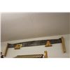 Image 1 : 2 Man hand saw & mount- Antique