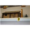 Image 1 : Miniature Log cabin & tree