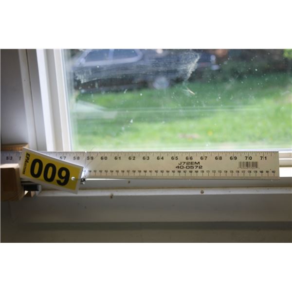 72" ruler/tool guide