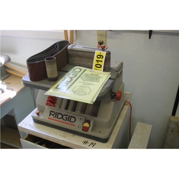 Rigid Oscillating belt sander & bits