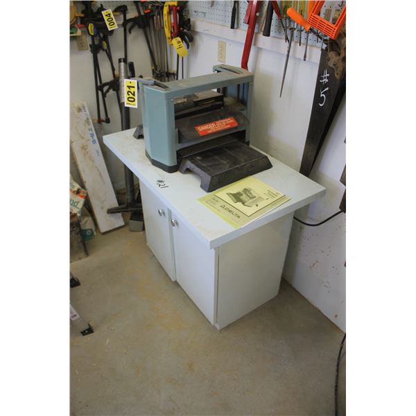Portable Delta planer, 12" c/w stand