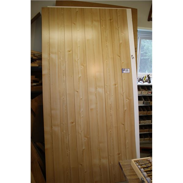 3- Sheets of panelling