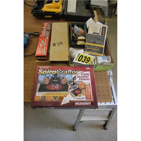 TurnLock Spiro Crafter & router jigs/access.