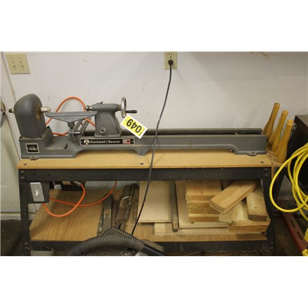 Rockwell/Beaver wood lathe