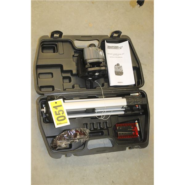 Johnson rotary laser level, brand new