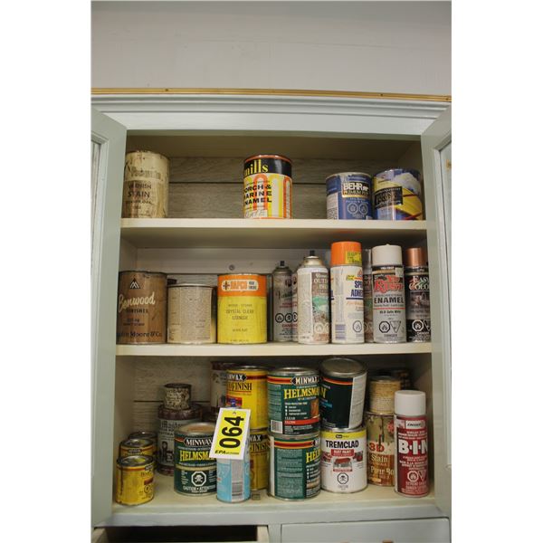 Paints, stains & varnish