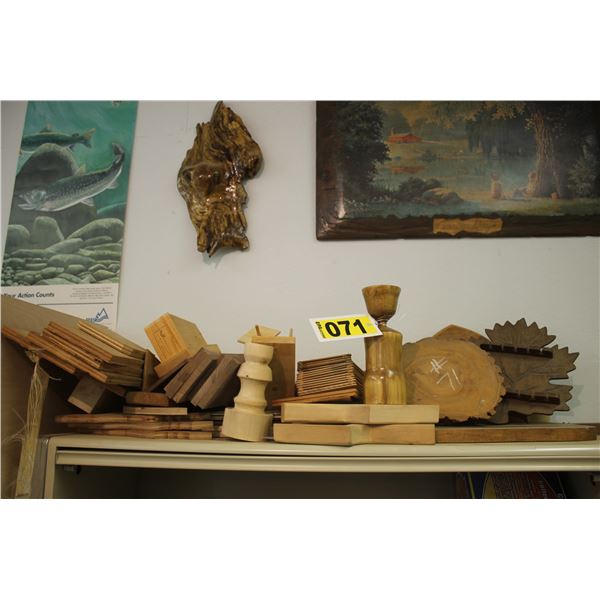 2- Whirly bird ducks homemade, small craft wood and wooden signs