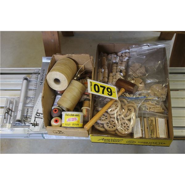 Strings Seikkosh, hammer, wood wheels & access.