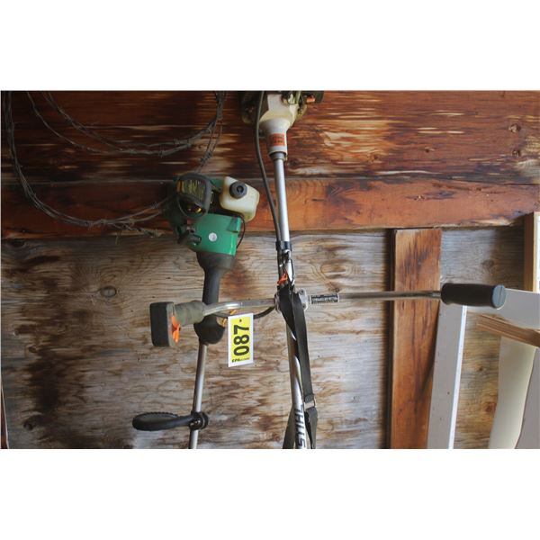 2- Weed eaters and extra blades