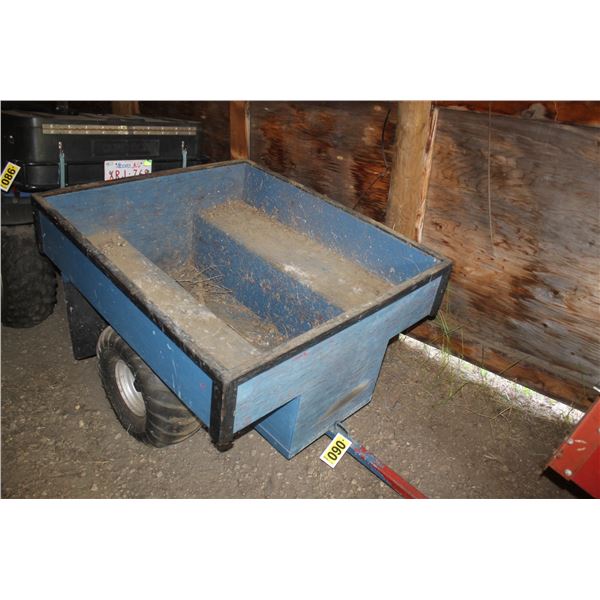 Blue quad trailer c/w tilt