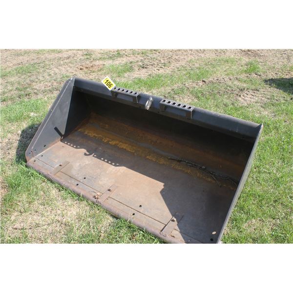 Approx. 60" Bobcat smooth bucket