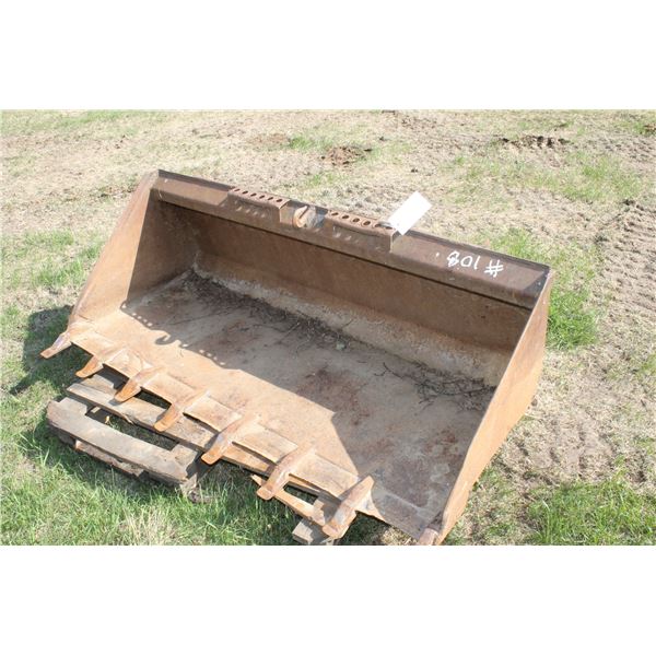 Approx. 60" Bobcat bucket c/w teeth