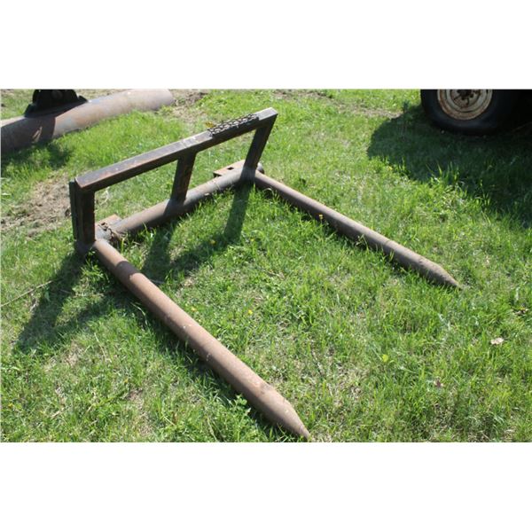 Bobcat bale forks