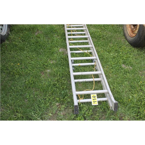 Alum. Ext. ladder