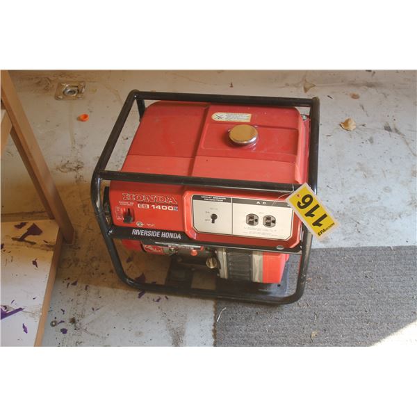 Honda 1400 gen set (will run)