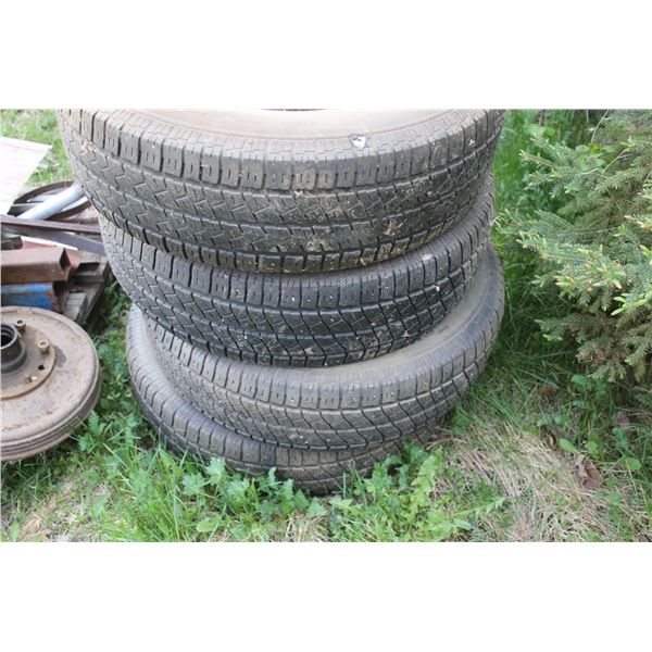 4- tires 215/75R14