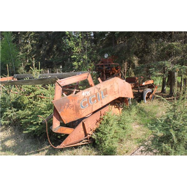 Old CCIL swather for scrap