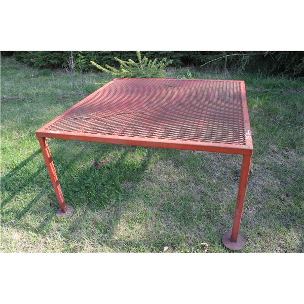 Steel quad/ski-doo loading ramp, approx. 75" x 51"