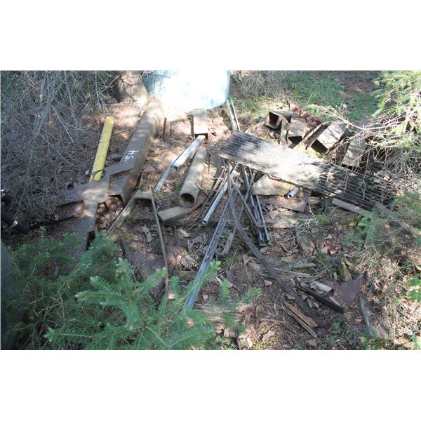 Qty of steel for scrap iron