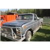 Image 16 : Approx. 1981 Ford F150 4x4 Reg. cab, 6 cyl. 4 spd, showing 51,892 km, c/w front winch and spare, #2F