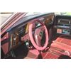 Image 16 : Approx. 1987 Cadillac Brougham, vinyl roof, full load velour interior, burgundy color, 4 door sedan,