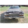Image 2 : Approx. 1987 Cadillac Brougham, vinyl roof, full load velour interior, burgundy color, 4 door sedan,