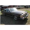 Image 3 : Approx. 1987 Cadillac Brougham, vinyl roof, full load velour interior, burgundy color, 4 door sedan,