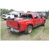 Image 4 : 2004 GMC Canyon, red pickup truck, 4x4, running 341,279km, # 1GTDT136748191003