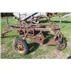 Image 1 : JD 3 bottom plow on rubber, nice orig. condition, #55A-B-H