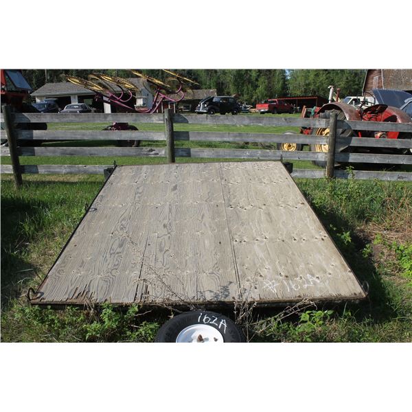 Tilt ski-doo trailer, poor tires