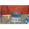 Image 1 : Camp stove and axe