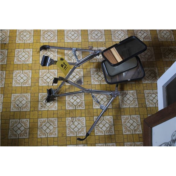 2- Clip-on tow truck mirrors