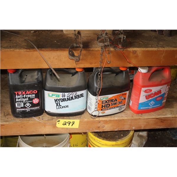 Misc. oils and antifreeze