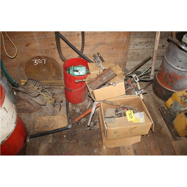 Knife guards, cult. Shovels and misc. steel