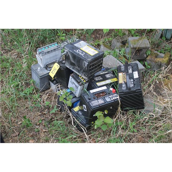 Qty of old batteries