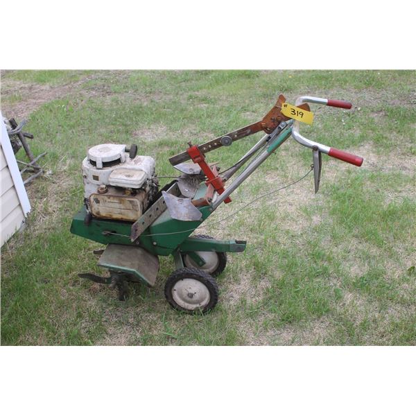 Old gas rototiller