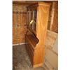 Image 1 : Wood China cabinet c/w glass front