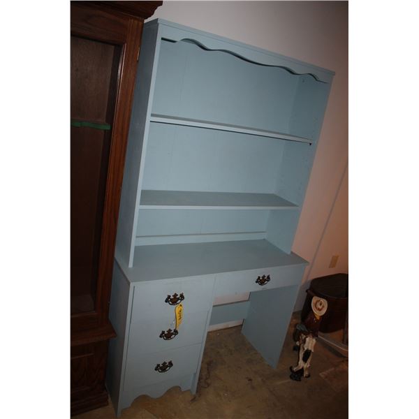 Blue display cabinet