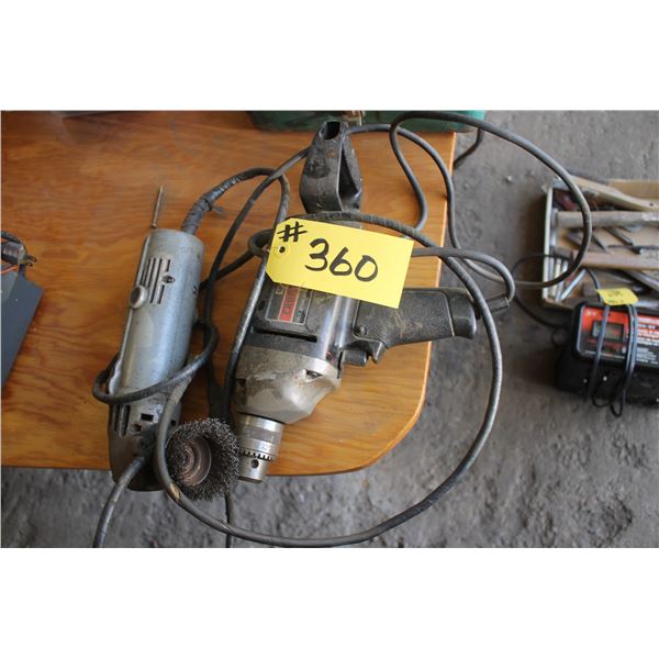 Elec. Drill and buffer