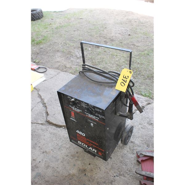 Solar 480 battery charger