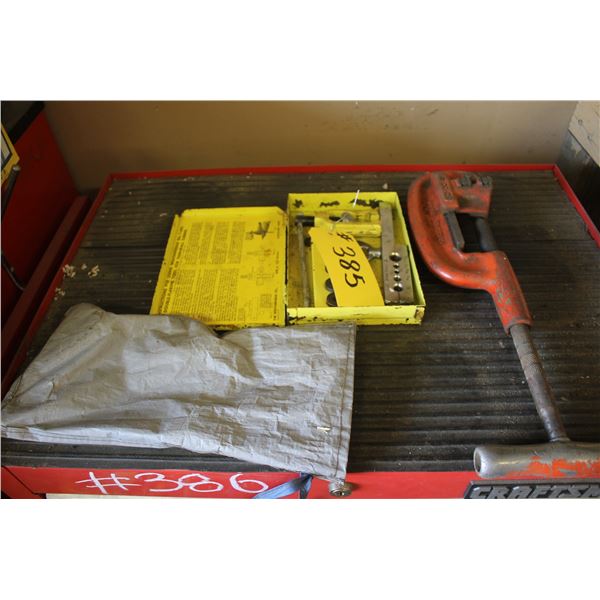 Flaring tool & pipe cutter