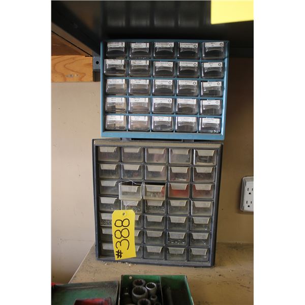2- Plastic organizers & misc. (up top)