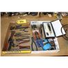 Image 2 : 2- Boxes of tools, pliers, testers, etc.
